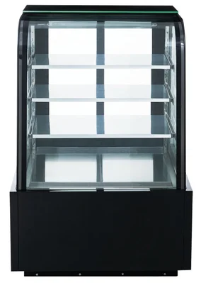 New | in-Stock Dukers New Dukers DDM36R-CB Curved Glass 36" Cake Showcase Display Refrigerators Illinois US | Falcon Restaurant Supply #1376314