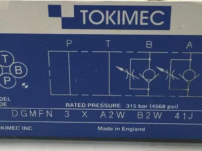 USED TOKIMEC DGMFN-3-X-A2W-B2W-41J