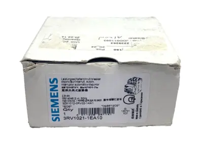 New | in-Stock Siemens 3RV1021-1EA10 Circuit Breakers Michigan US | Maverick Industrial Sales #1459768