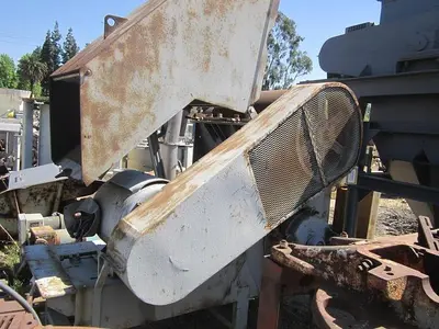 Mill, Hog, Hydro-Flaker, Carbon Steel, 100 HP #S479970