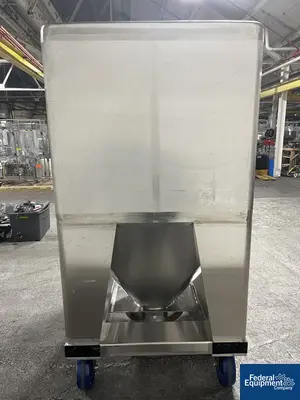 USED TOTE Systems 48" x 42" x 10"  Tote Systems Stainless Steel Transfer Bins
