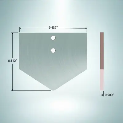 CLEVELAND PUNCH & DIE P10B0030 Shear Blades | Punch Press and Shear (2)