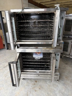 Commercial Stainless Steel Convection Ovens – Double Stack