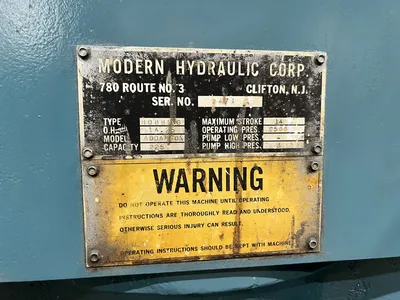 USED MODERN MODERN ADDAMSON PRESS