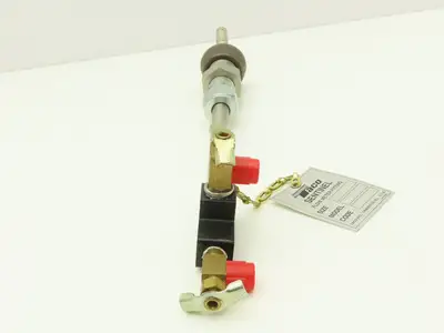Taco Sentinel 7031-5  8" Tube Flow Meter Station 3/4"x1/2"NPT 16.5"OAL