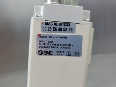 USED SMC ITV2030-SEN-2-DUQ00833 Ethernet ITV E/P Regulator
