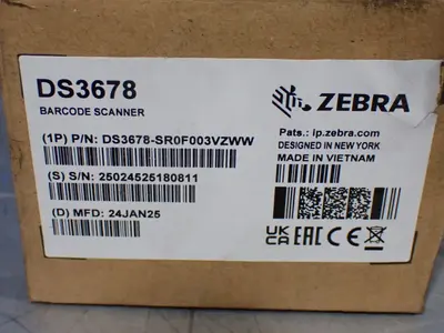 NEW ZEBRA DS3678SR0F003VZWW