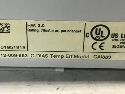 USED SIGMATEK 12-009-883 CAI883
