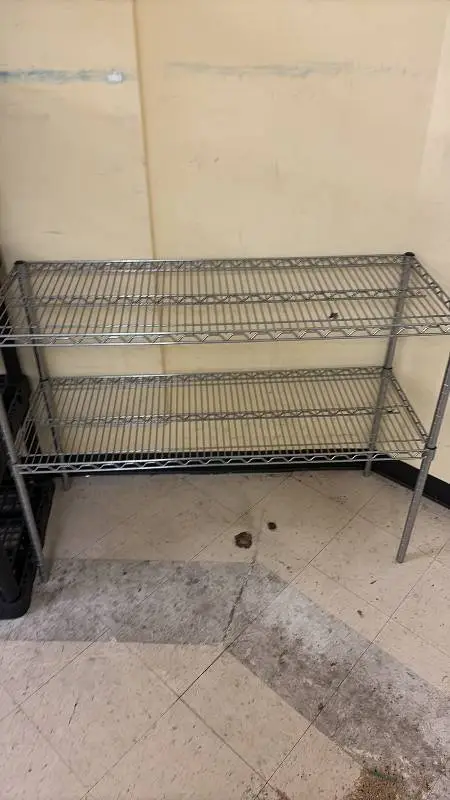 Metal Wire 3-Tier Storage Rack Shelf