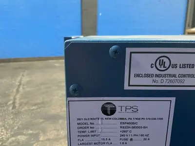Used TPS ESP400B/C Heat Treating Units Ohio US | HGR 24 #1332750