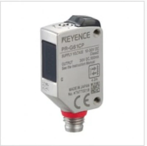 Keyence PR-G61CP Photoelectric Sensor, Square Retro-Reflective, M8 Type, 4.2m [New]