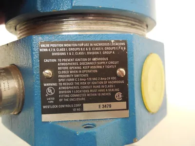 NEW WESTLOCK CONTROLS E3479 VALVE POSITION MONITOR