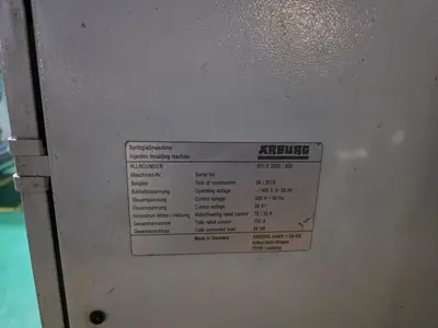 Used 2019 ARBURG  ALLROUNDER 570- E - 2000-800 Injection Molding Machines Florida US | ESCOBAR TRADING, INC. #1310812