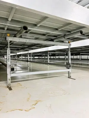 Rolling Vegetation Grow Tables (w/ fans, irrigation lines, grow lights) by Innovative Growers Equipment