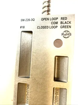 NEW SECO-LARM OVERHEAD DOOR MAGNETIC CONTACT 2.75″ GAP OPEN/CLOSED LOOP