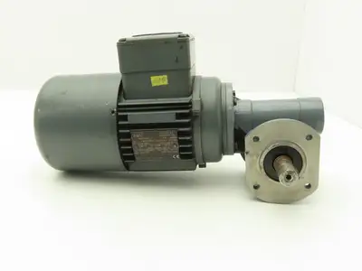 ATB BAF63/2C-7 Gear Motor .37kw 400/230V 3PH 15:1 Reducer SPN FF56 19mm Shaft