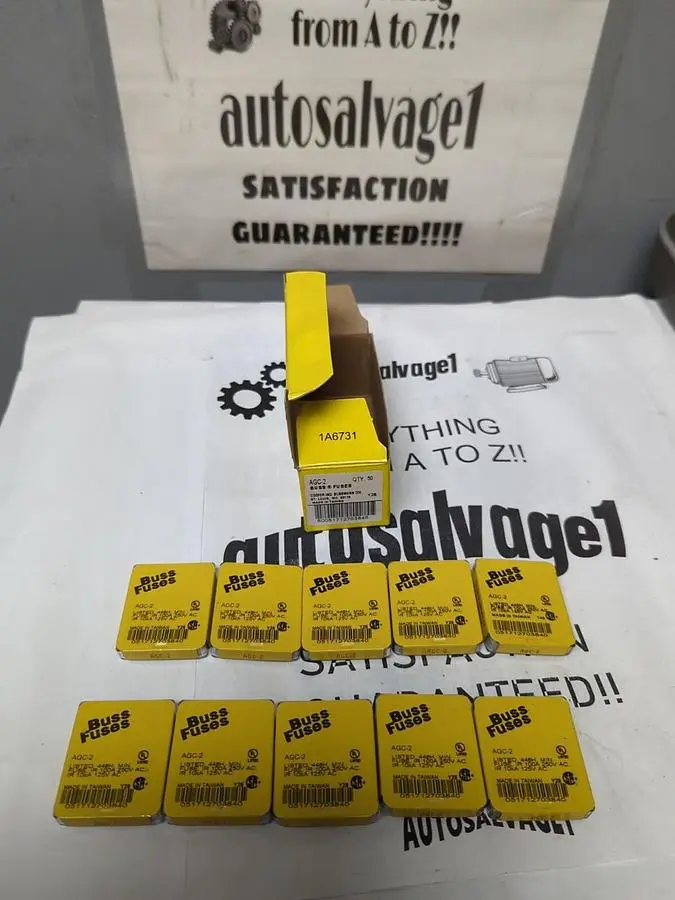New | in-Stock COOPER BUSSMANN AGC-2 Miscellaneous Equipment (Electrical & Power) Ohio US | Surplus Asset Holdings #1237988