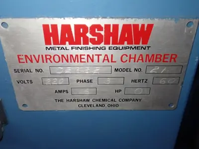 USED HARSHAW CHEMICAL COMPANY 21