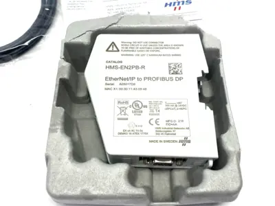 USED HMS NETWORKS, ANYBUS ETHERNET/IP TO PROFIBUS LINKING DEVICE KIT