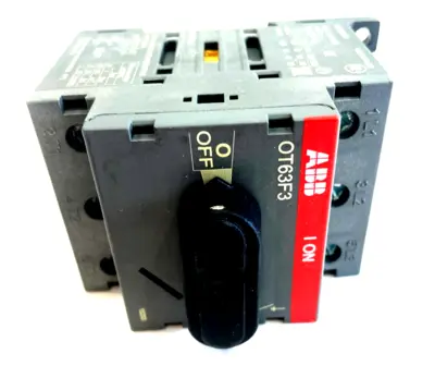 NEW ABB OT63F3 DISCONNECT SWITCH 1SCA105332R1001