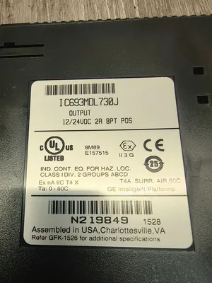 Used GE FANUC IC693MDL730J PLC Input & Output South Carolina US | ESS Industrial Equipment Sales #1275074