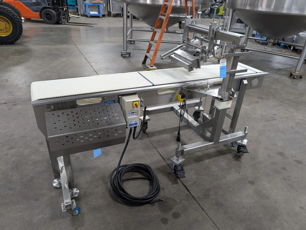 Vemag Portable Pneumatic Sheeting Head with KLEENLine Conveyor