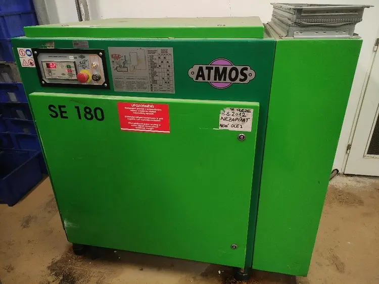 Used 2005 ATMOS SE 180 Rotary Screw & Sliding Vane Air Compressors CZ | Amaron s.r.o. #1060672