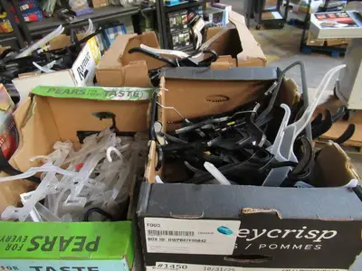 Pallet of Store Overstock and Ecommerce Product - Clothing Hangers