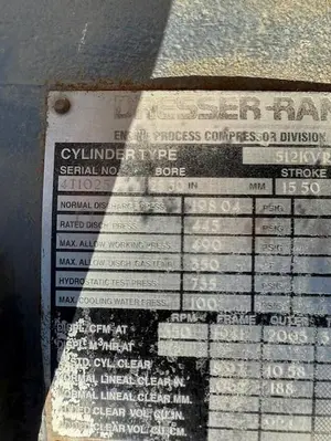 USED DRESSER RAND 512KVR