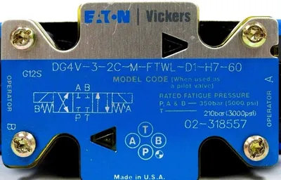 NEW EATON DG4V-3-2C-M-FTWL-D1-H7-60 VALVE DG4V32CMFTWLD1H760 02-318557