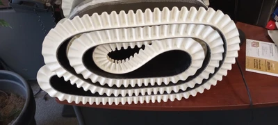 TECWEIGH BELT FOR FEEDER 18'9 LOGN X 14" WIDE SOLID WOVEN PVC SIDEWALL BELT