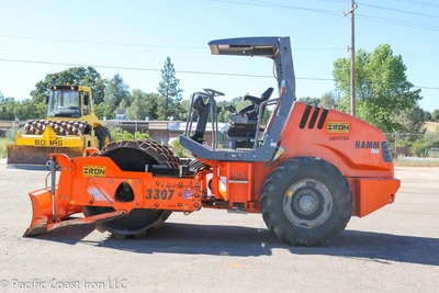 Used 2012 HAMM 3307P Single Drum Rollers California US | Monster Iron Equipment Services #1481131