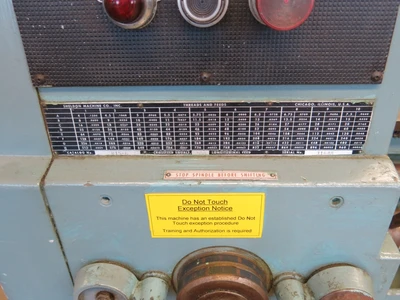 USED SHELDON R-15 LATHE