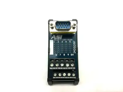 USED ASI DIN RAIL INTERFACE MODULE
