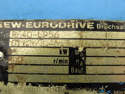 Sew Eurodrive RF40-LP56 Inline Gearbox 16.25:1 Reducer 86rpm