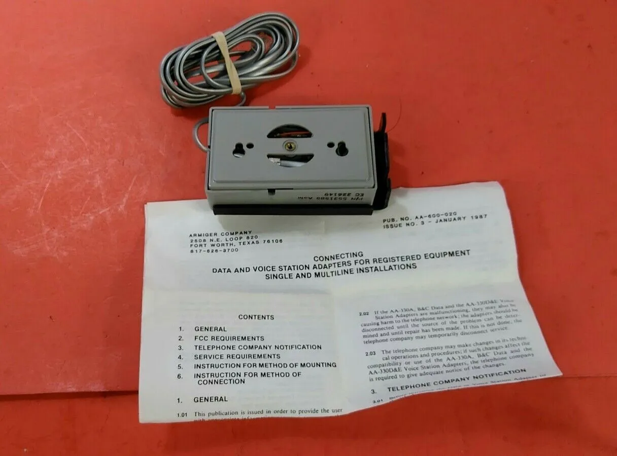 Used ARMIGER _UNKNOWN_ Misc Networking Equipment South Carolina US | Palmetto Automation #1182971