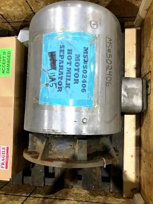 Westfalia MSA 160-01-076 warm milk separator, 316SS.