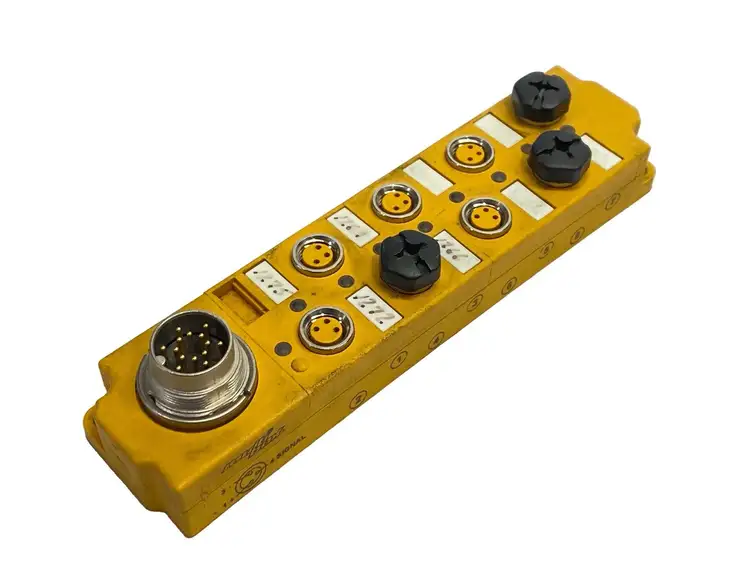 Used Turck Passive Junction Box 8-Port x M8 3-Pin, U0943-62 PLC Processors Michigan US | Maverick Industrial Sales #1394298