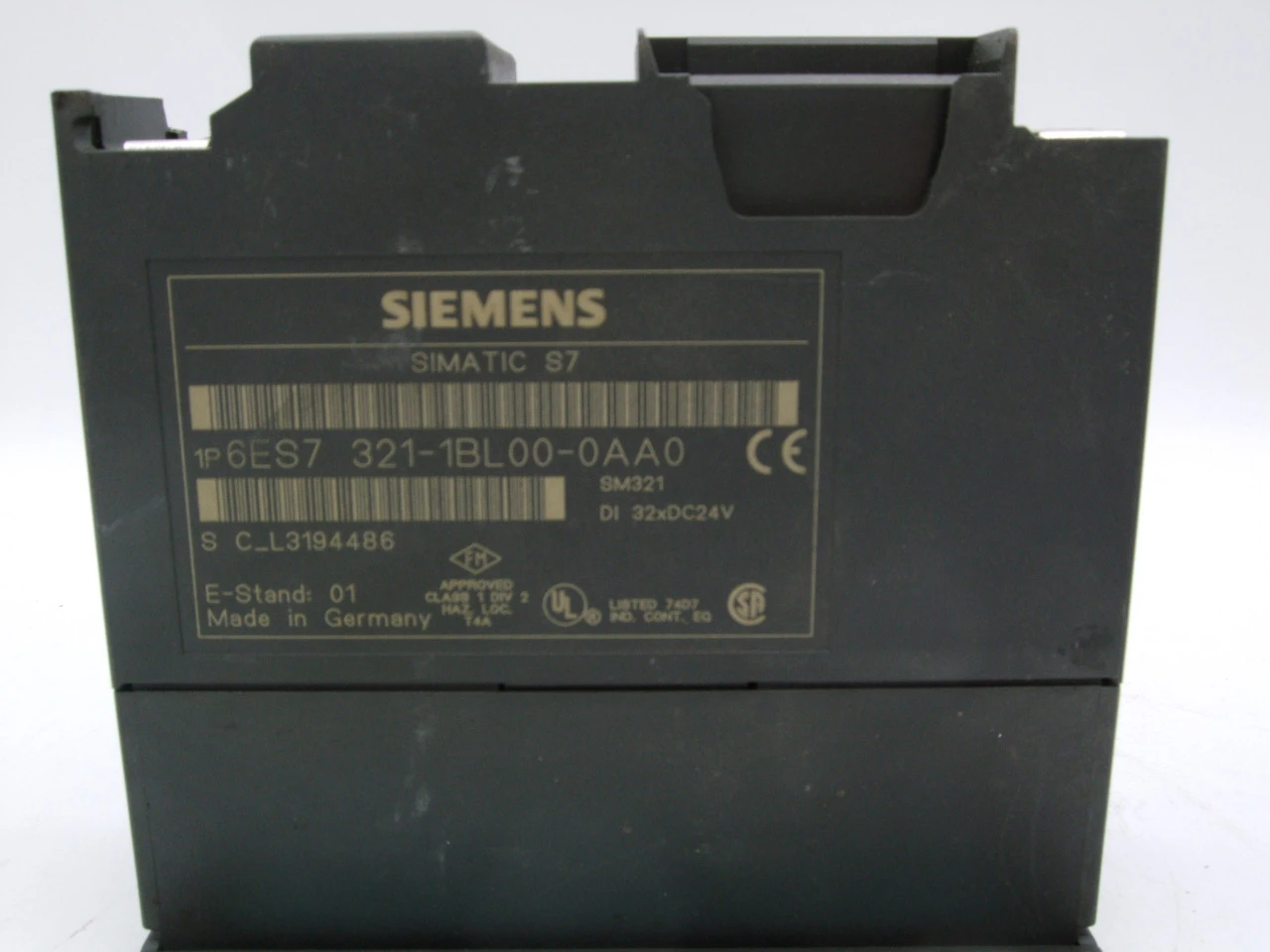 USED SIEMENS 6ES7 321-1BL00-0AA0