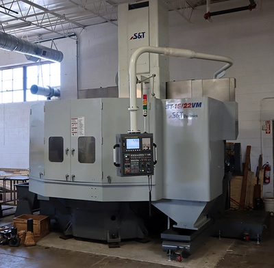 2013 S&T DYNAMICS T1622VM CNC Turning Centers, Vertical CNC Turning | Globetec International, Ltd (1)