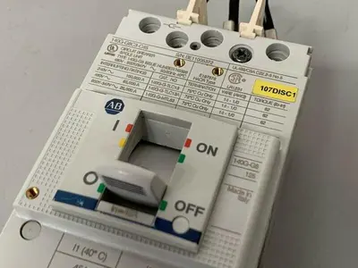 USED ALLEN-BRADLEY 140G-G6C3-C45 CIRCUIT BREAKER SPOLE UNIT 480V