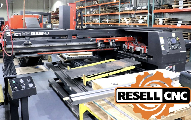 Used 2006 Amada MP1225NJ Load/Unload Systems Florida US | Resell CNC #206952
