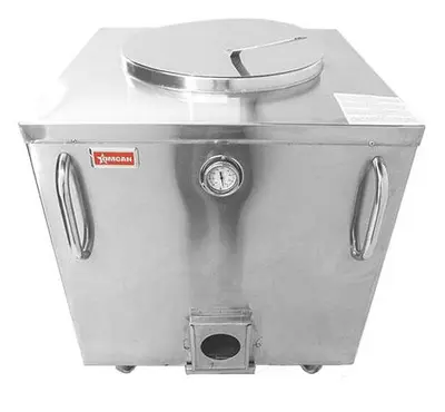 32″ x 32″ Stainless Steel Charcoal Tandoor Clay Oven