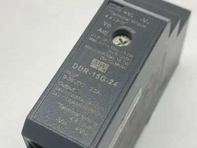 USED MEAN WELL DC/DC CONVERTER MODULE 0.63A 24V 15W