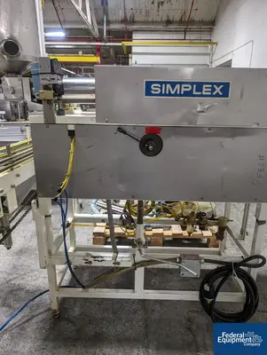 Used Simplex Simplex Single Head Piston Filling Line Liquid Fillers Ohio US | Federal Equipment Company #128711
