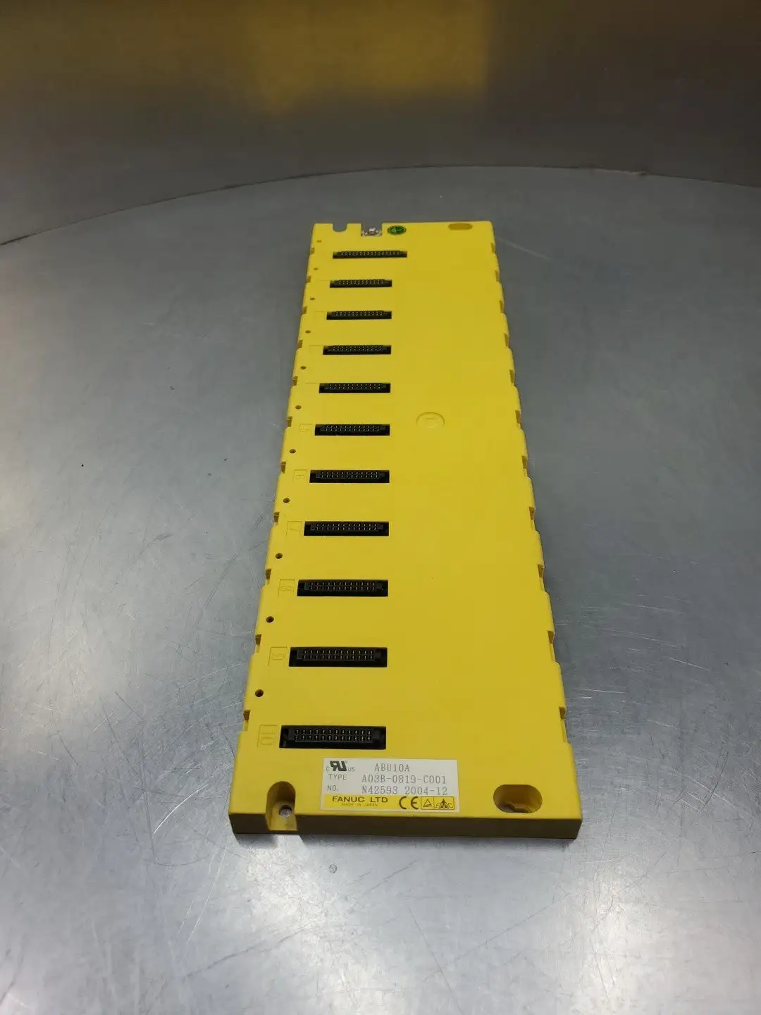 USED FANUC A03B-0819-C001 (ABU10A) 10-Slot PLC Processor Base