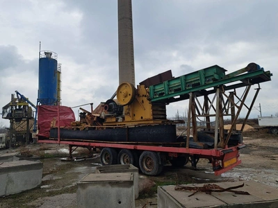 SMD Mobile Jaw Crusher line, in full working order, VIDEO