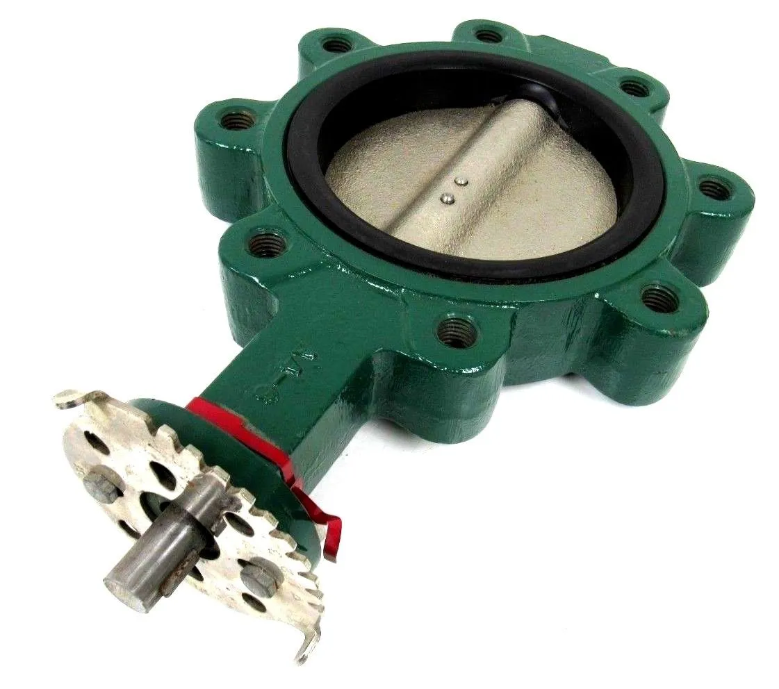 NEW MUELLER STEAM SPECIALTY 6-66MINI31 BUTTERFLY VALVE A4-6 666MINI31 66MINI3