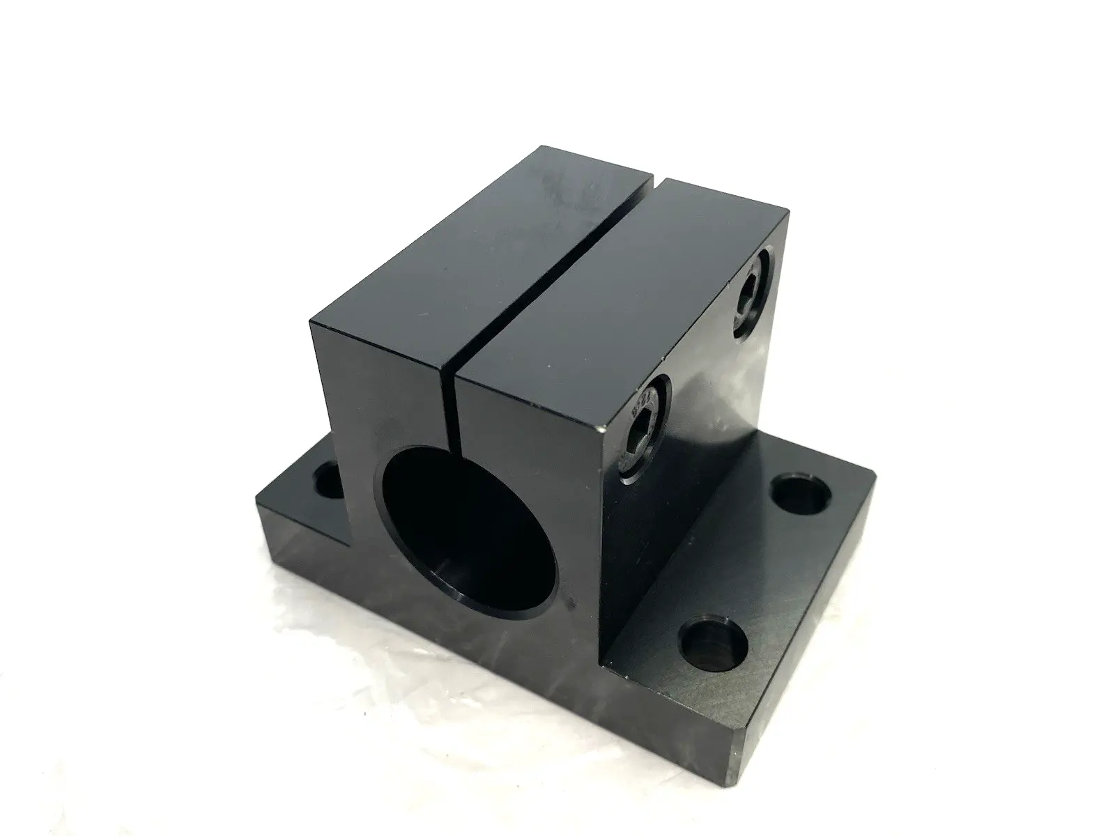 USED MISUMI CLAMP TYPE BRACKET FOR STANDS, SQ. FLANGE, SIDE MOUNT, 30MM POST