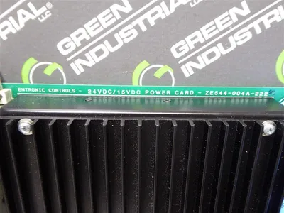 Entronic Controls ZE544-004A-222 24VDC/15VDC Power Card Used